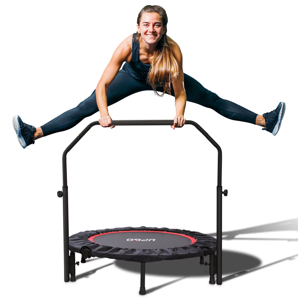 40 Foldable Trampoline with Adjustable Foam Handle E358