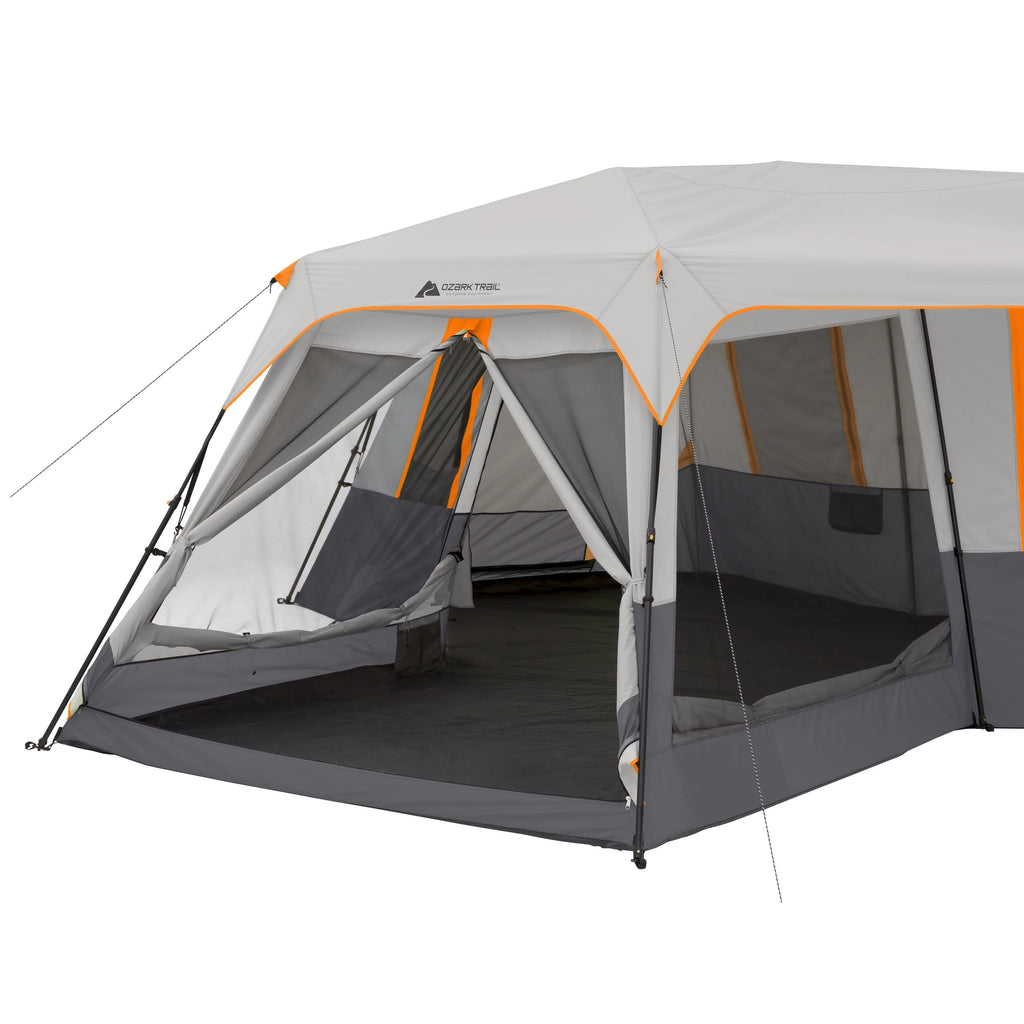 12-Person 3-Room Cabin Tent with Screen Room N77490