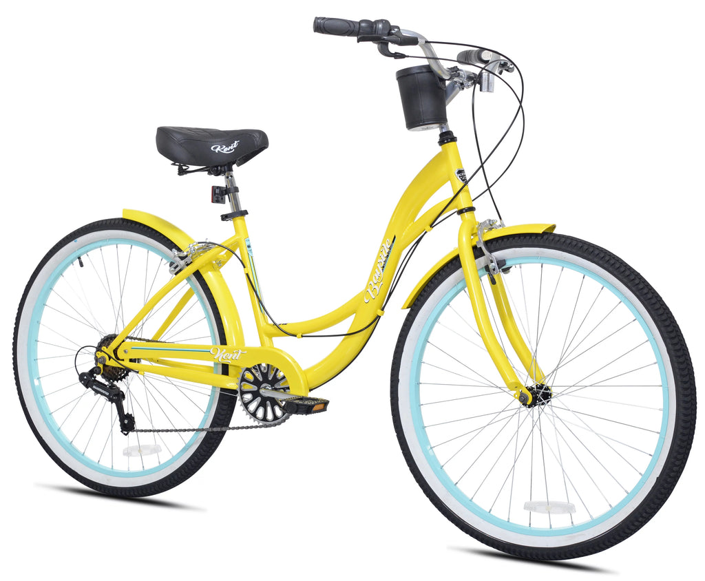 Yellow 26 in. Women's Cruiser Bicycle B88380