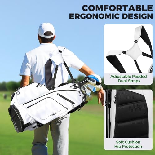 14 Way Lightweight Golf Stand Bag with Dual Strap C28730