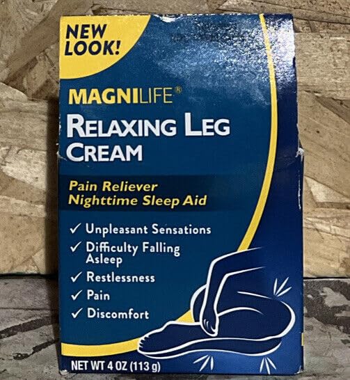 2 Packs of 4oz Leg Cream with Lavender and Magnesium W915204