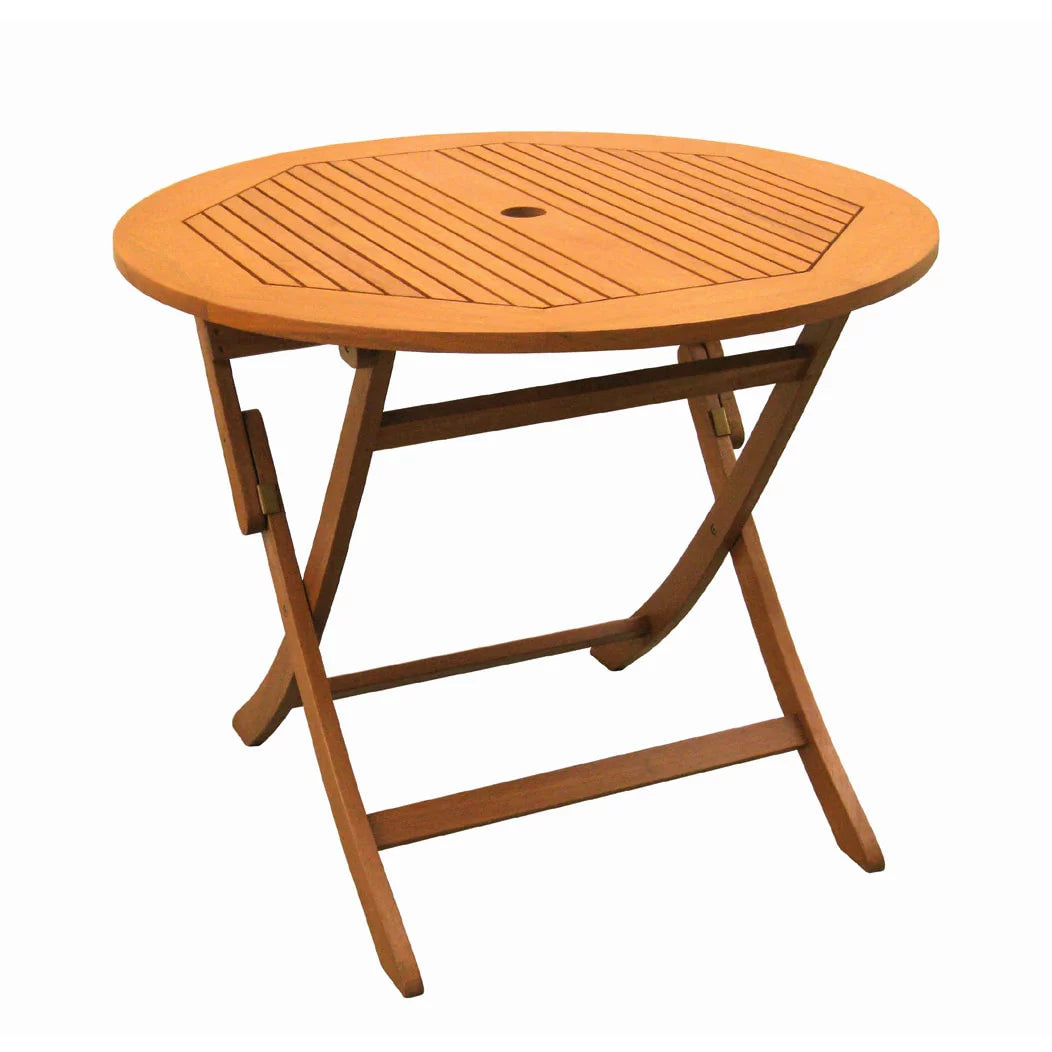 Balau Wood 5 Piece Patio Dining Set W10689