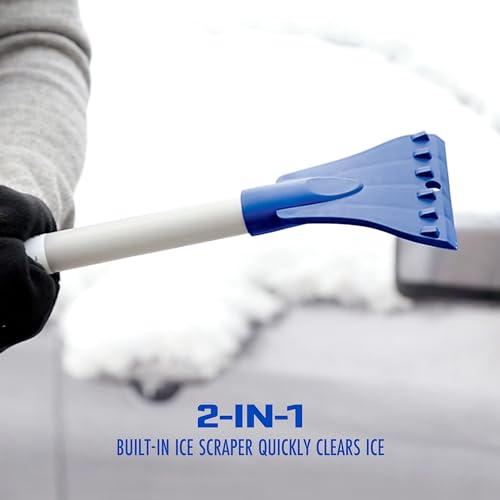 18-Inch Foam Head Snow Broom Ice Scraper K763