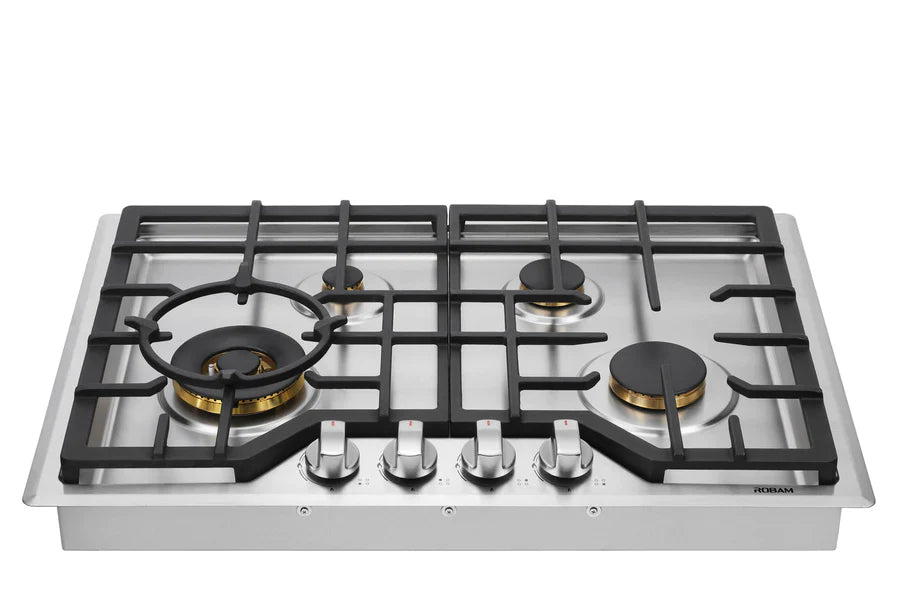 30 Inch 4 Burners Stainless Steel Gas Cooktop Q2472
