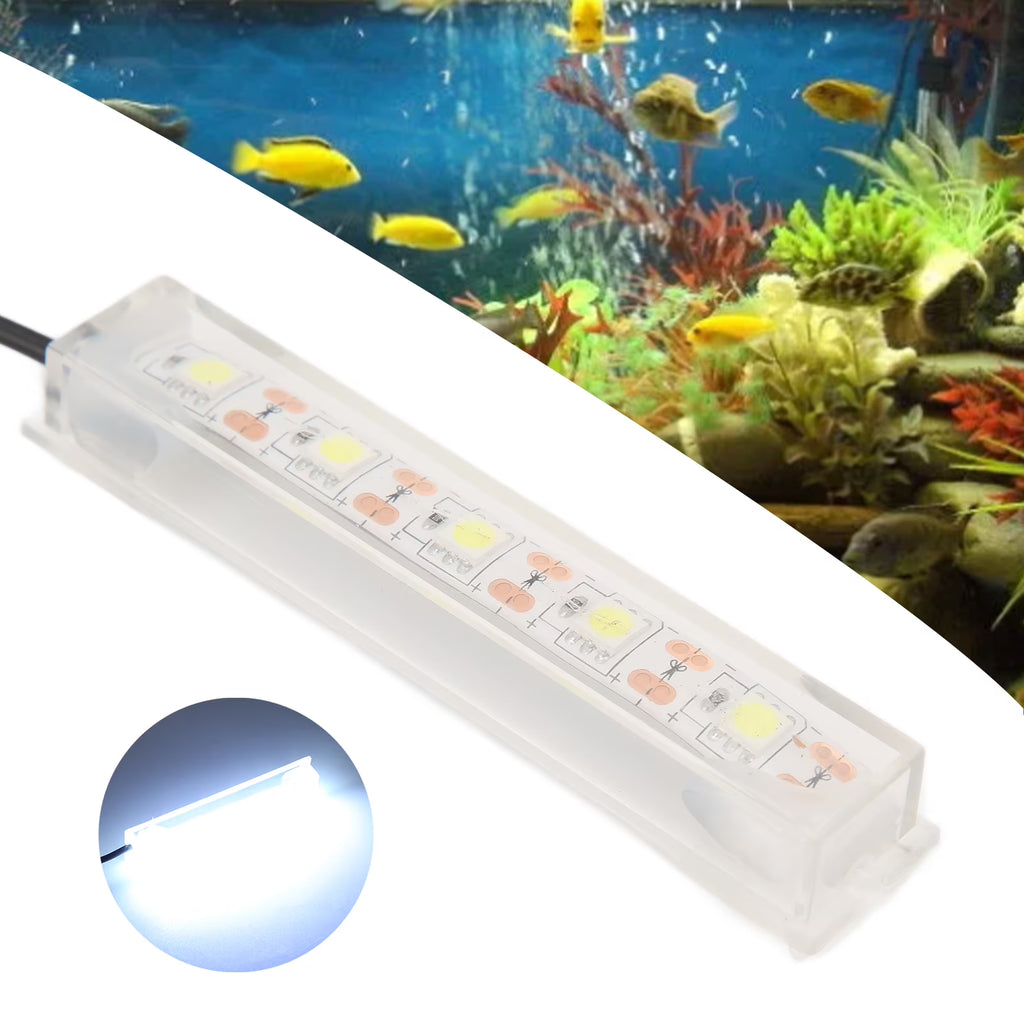 Aquarium Light Fish Tank LED Light White Light Q15848