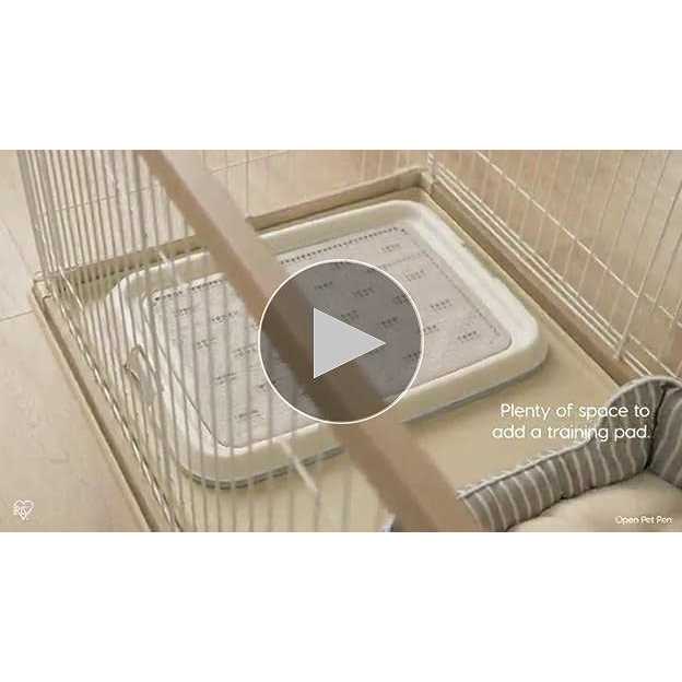 Large Wire Open Pet Pen F57549