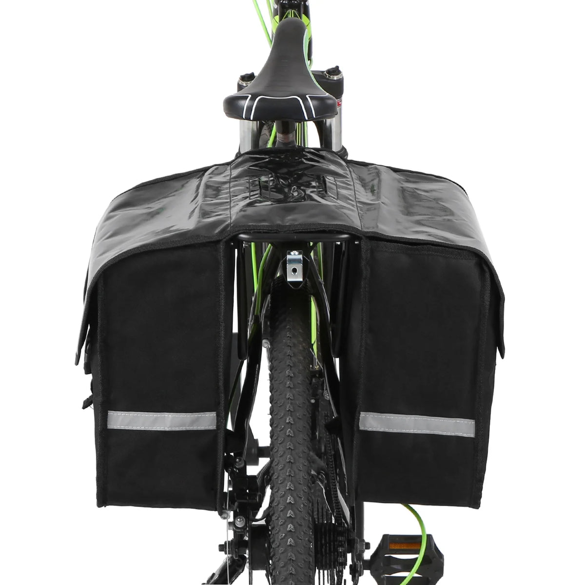 28L Water Resistant Rear Seat Carrier Bag Bike Bag Pannier U681461