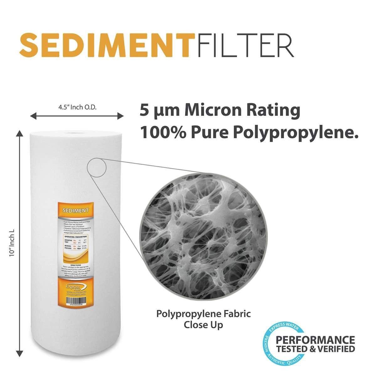 12 Pack Big Blue Sediment Replacement Filter L158723