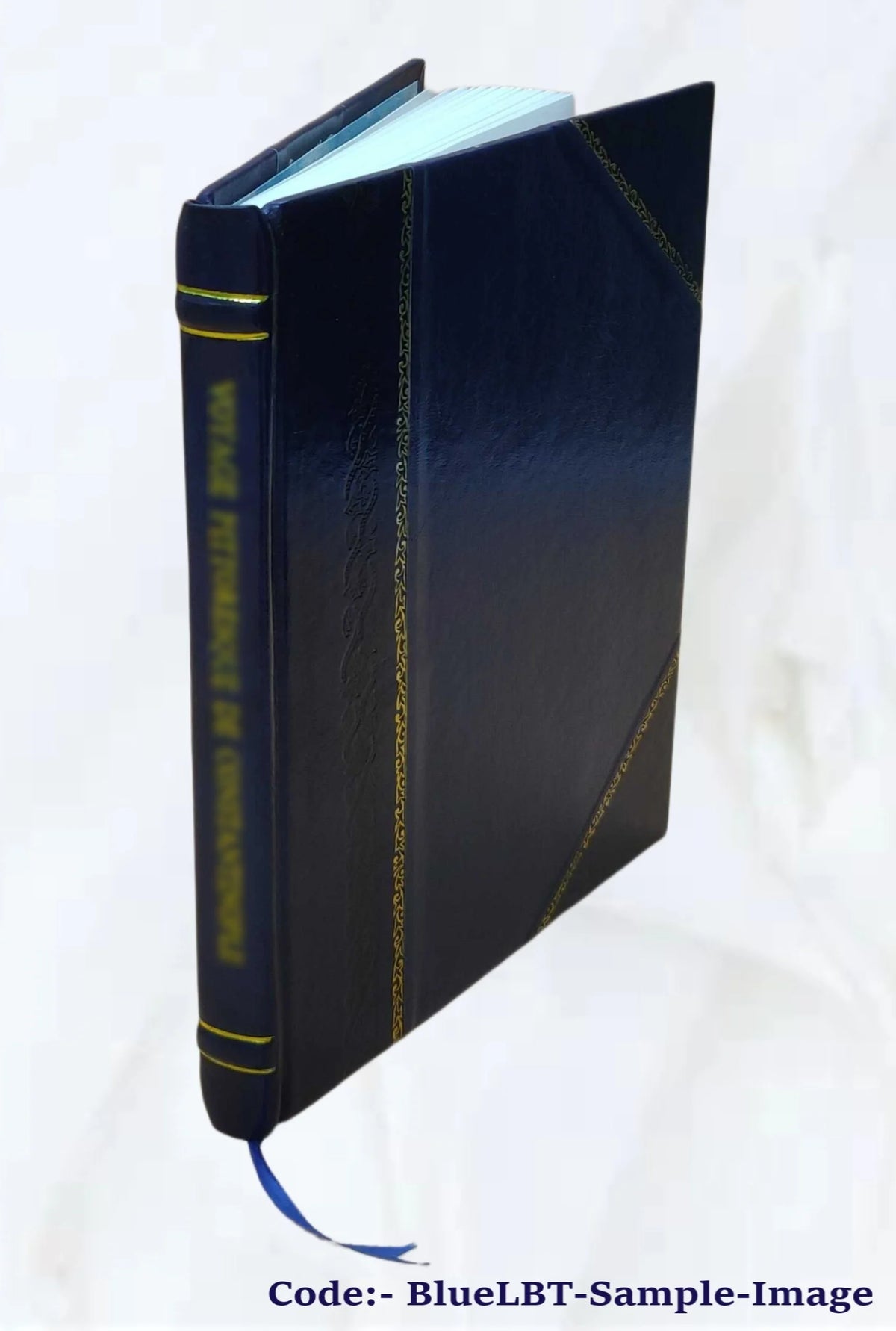 Leather Bound Book X1046