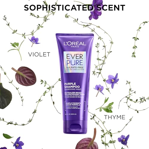Sulfate Free Purple Shampoo, 6.8 Fl Oz X21338