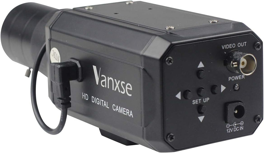 CCTV 1/3 CCD HD 960H Auto Iris 6-60mm F1.6 Varifocal Lens Bullet Box Camera Pack of 2 C69373