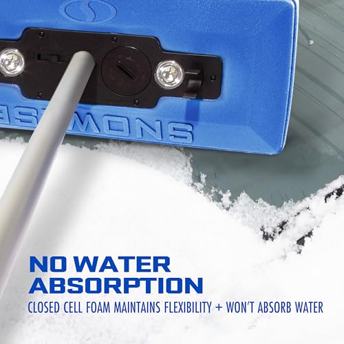 18-Inch Foam Head Snow Broom Ice Scraper K763