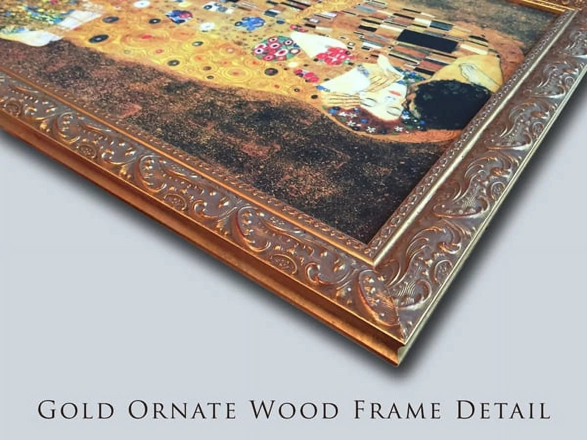 24x18 Gold Ornate Wood Framed Canvas Art C37961