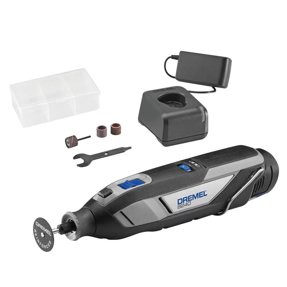 12V Cordless Rotary Tool Kit with Flex Shaft Attachment D50545