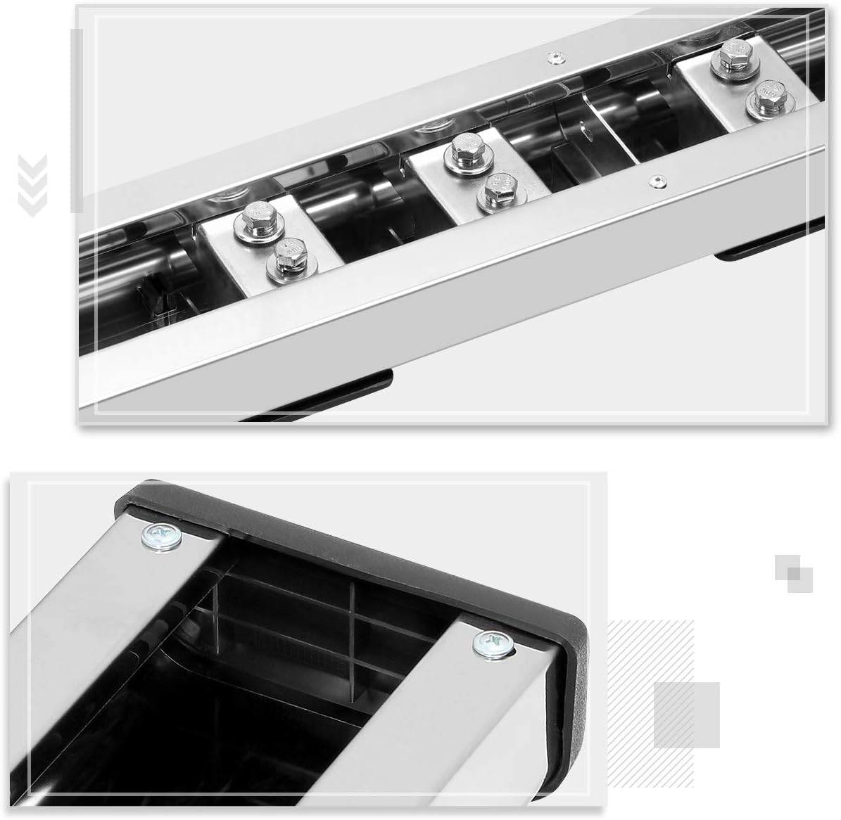 5 Inch Stainless Steel Running Boards Side Steps S105356