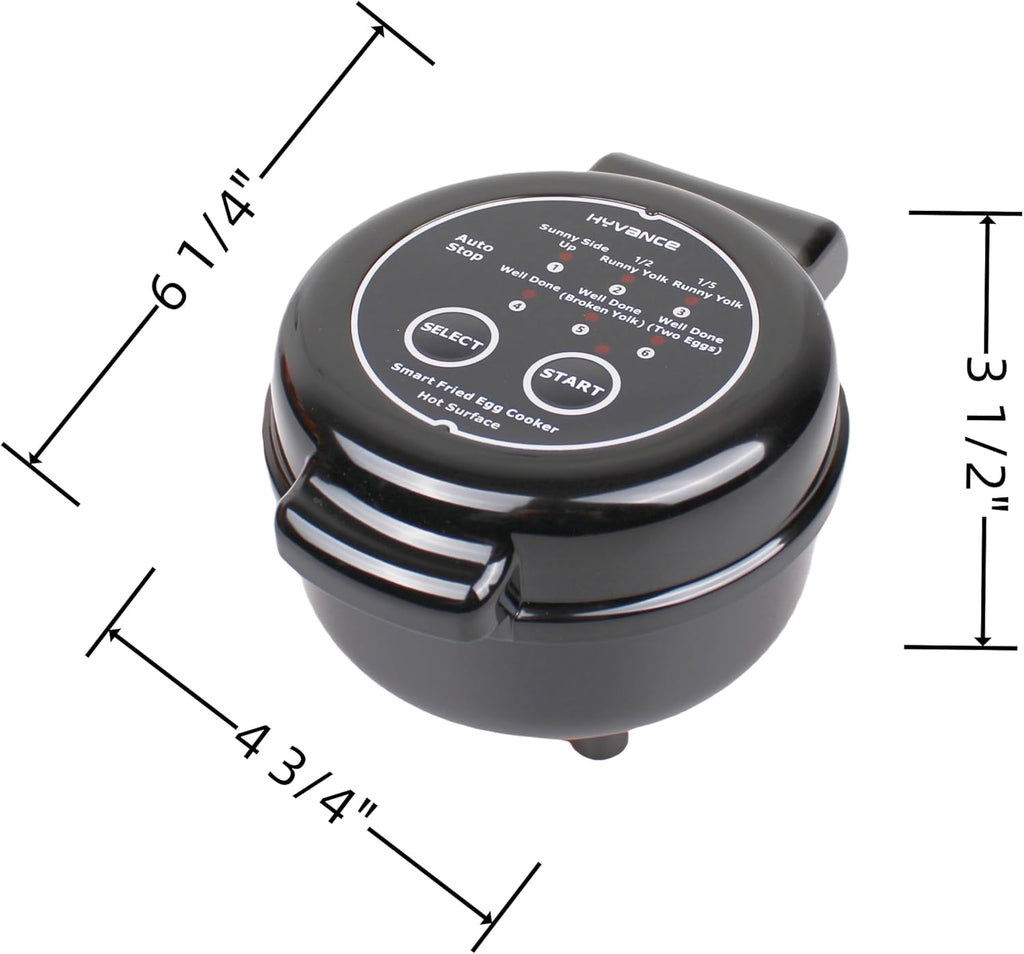 Non Stick Fried Egg Cooker (BLACK) U314503