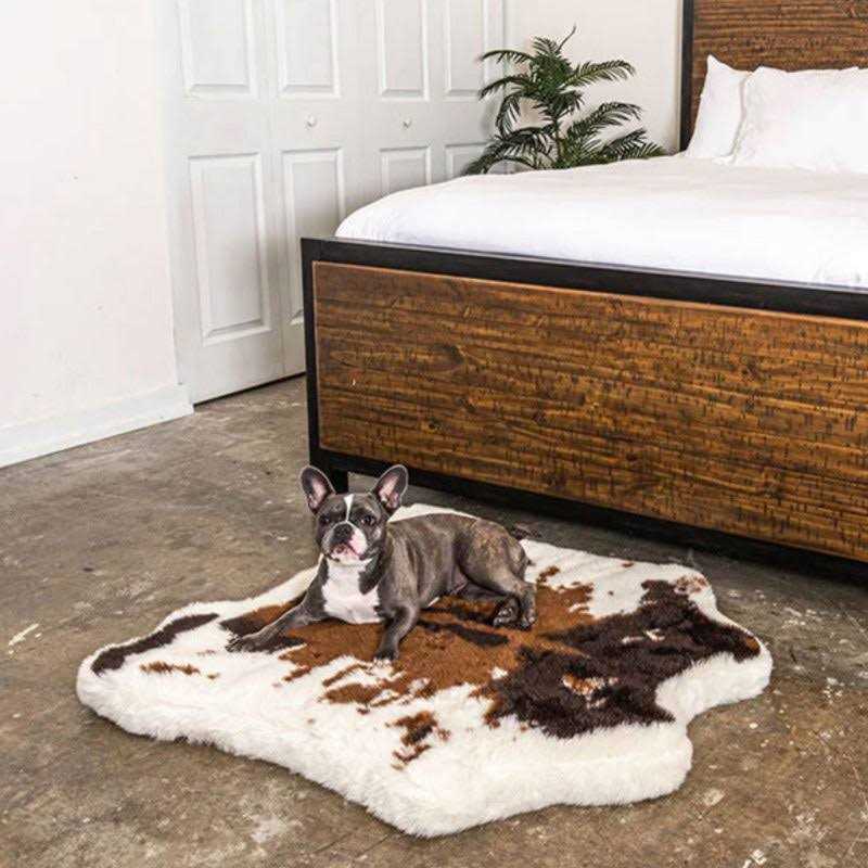 Animal Print Memory Foam Dog Bed E45593