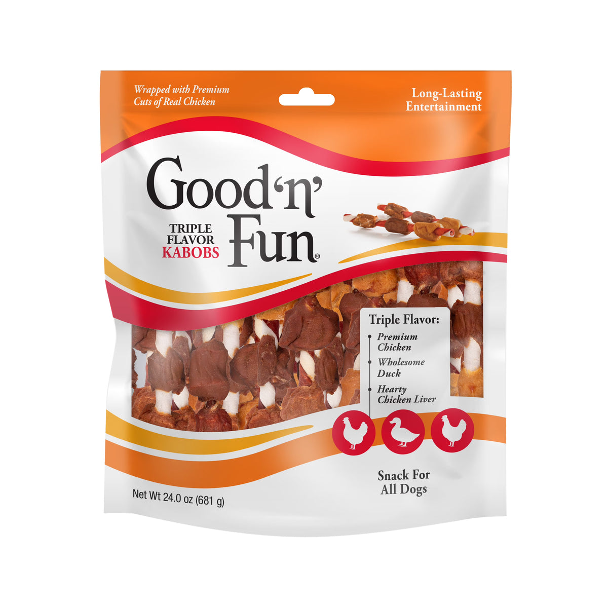 24 oz. (36 Count) Rawhide Dog Chews S8206