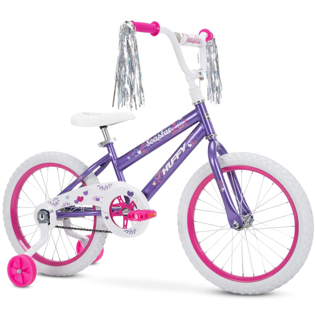 18 in. Kids Bike Metallic Purple C244