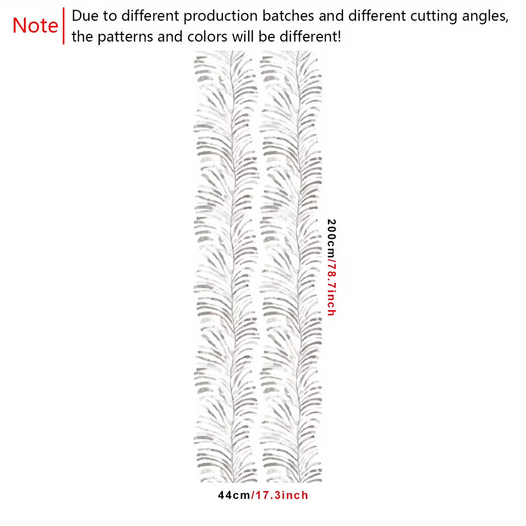 Modern Leaves Branch Peel And Stick Wallpaper C7690