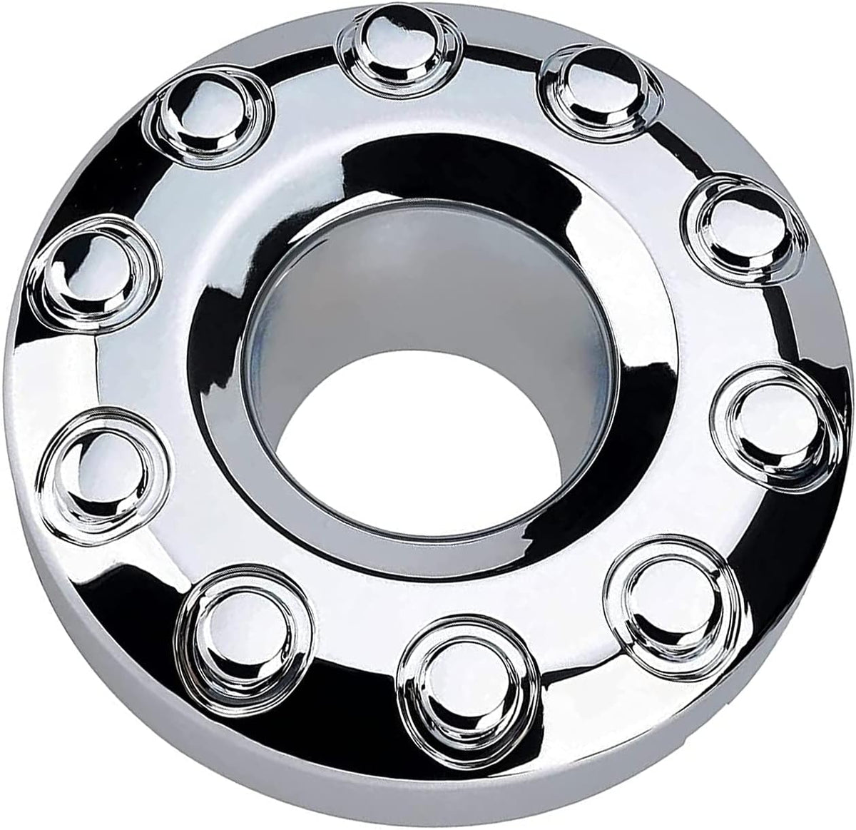 1 Pair Chrome 19.5 Wheel Center Hub Cap A45858