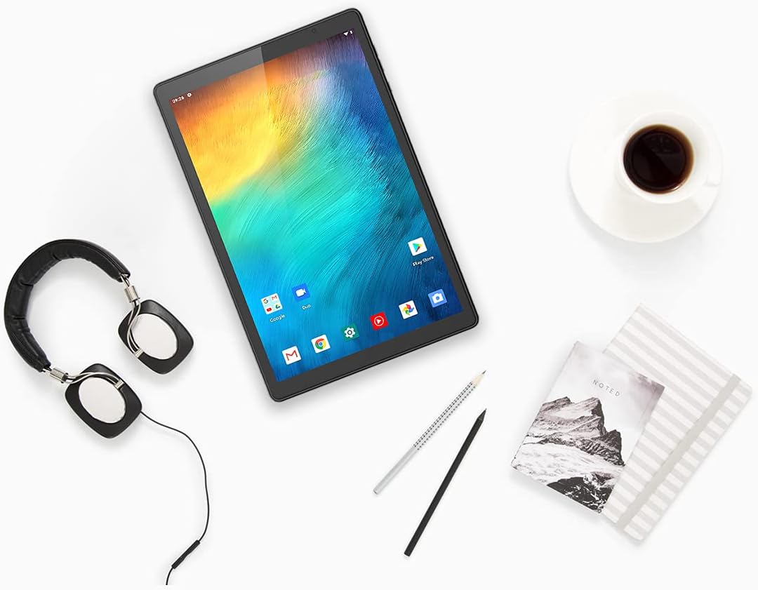 10.1" WiFi Tablet Quad CORE 64-bit Android 11.0 LCD Display Bluetooth 4.2 Touch Panel O251494