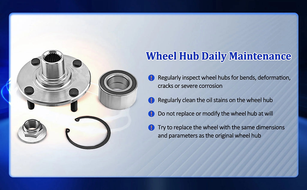 2x Rear Wheel Hub Bearings for Mazda 3 B92869