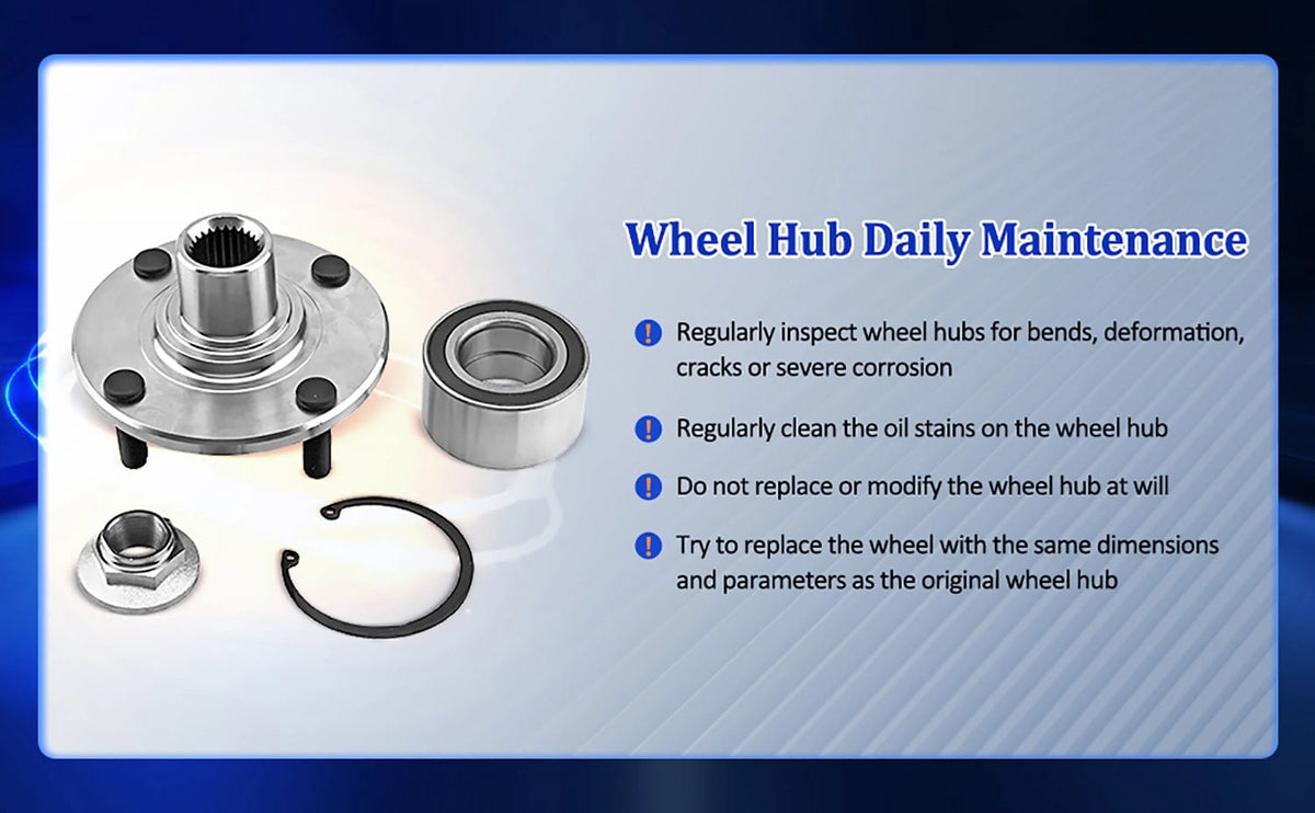 2x Rear Wheel Hub Bearings for Mazda 3 B92869