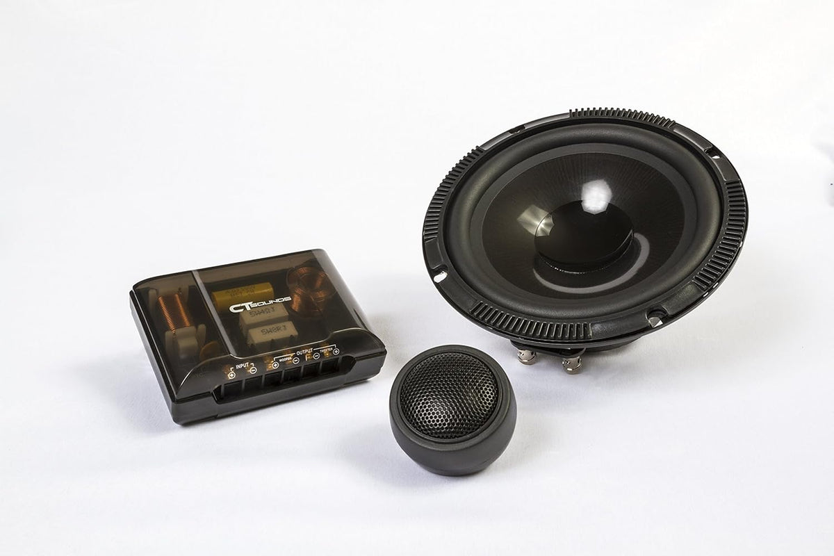6.5" 240 Watt 2-Way Weatherproof Component Car Speaker Set I739