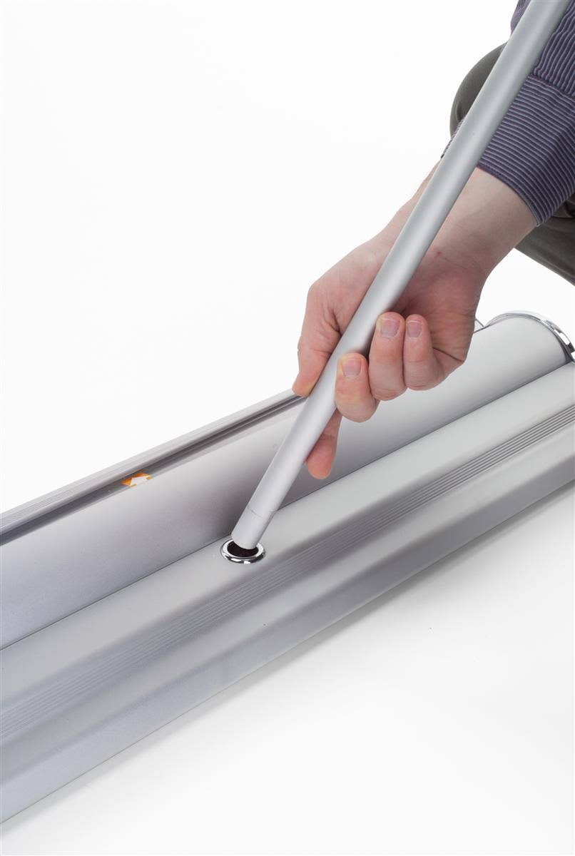 Roll Up Banner Stand with Hard Carry Case F56013