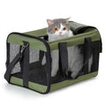 Soft-Sided Cat Carrier with Inner Safety Leash U8061