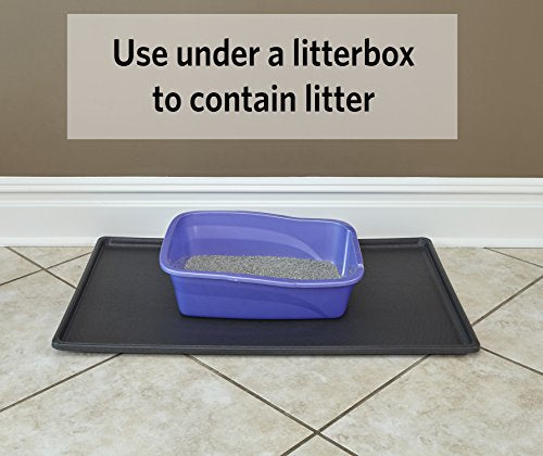 Black Plastic Replacement Pan for 42-inch Dog Crate U8990
