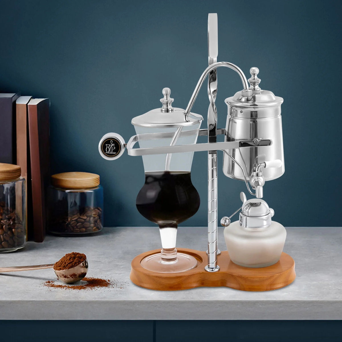 4-Cup Belgian Syphon Coffee Maker Set C530386