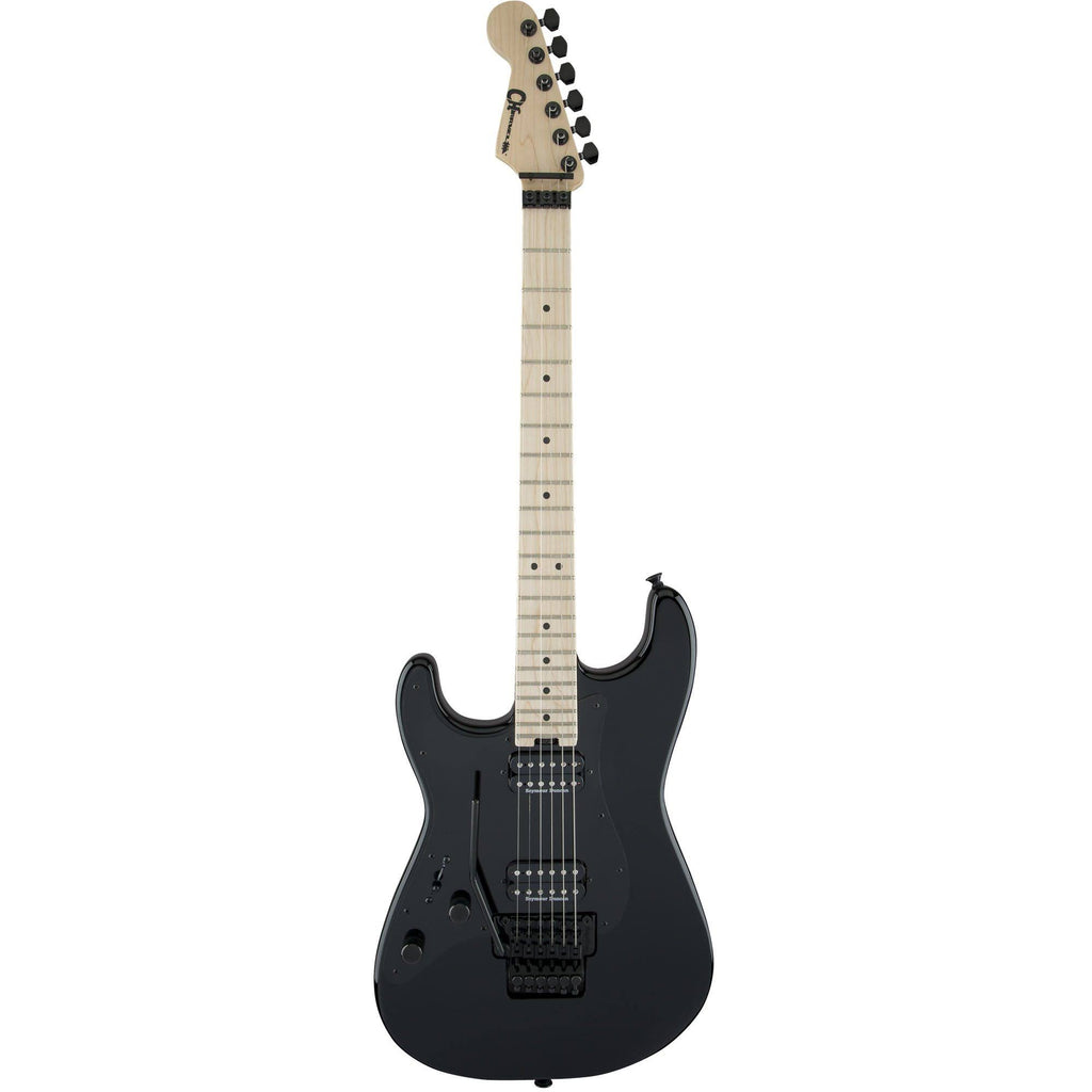 Black Left-Handed Electric Guitar Z158