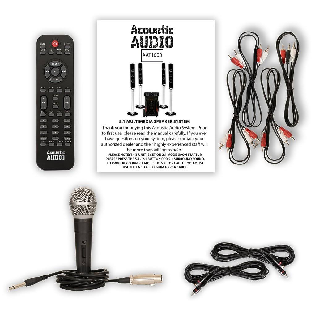 Tower 5.1 Speaker System with Powered Sub X432328
