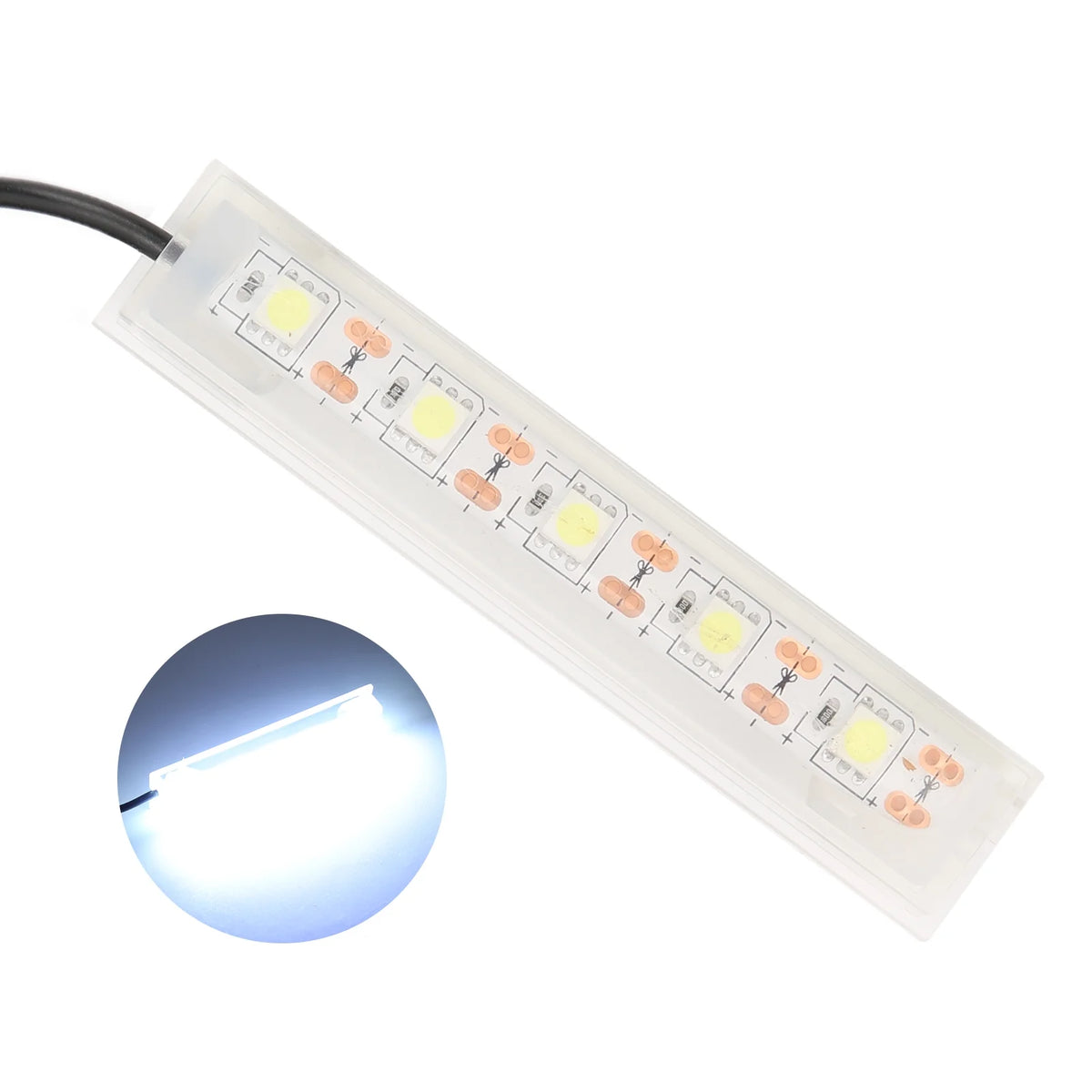 Aquarium Light Fish Tank LED Light White Light Q15848