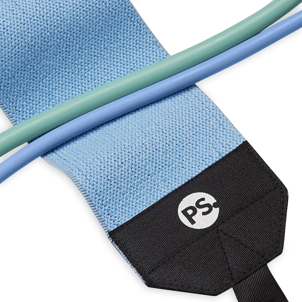 Resistance Tube Kit with Fabric Squat Belt, Blue/Purple U2565