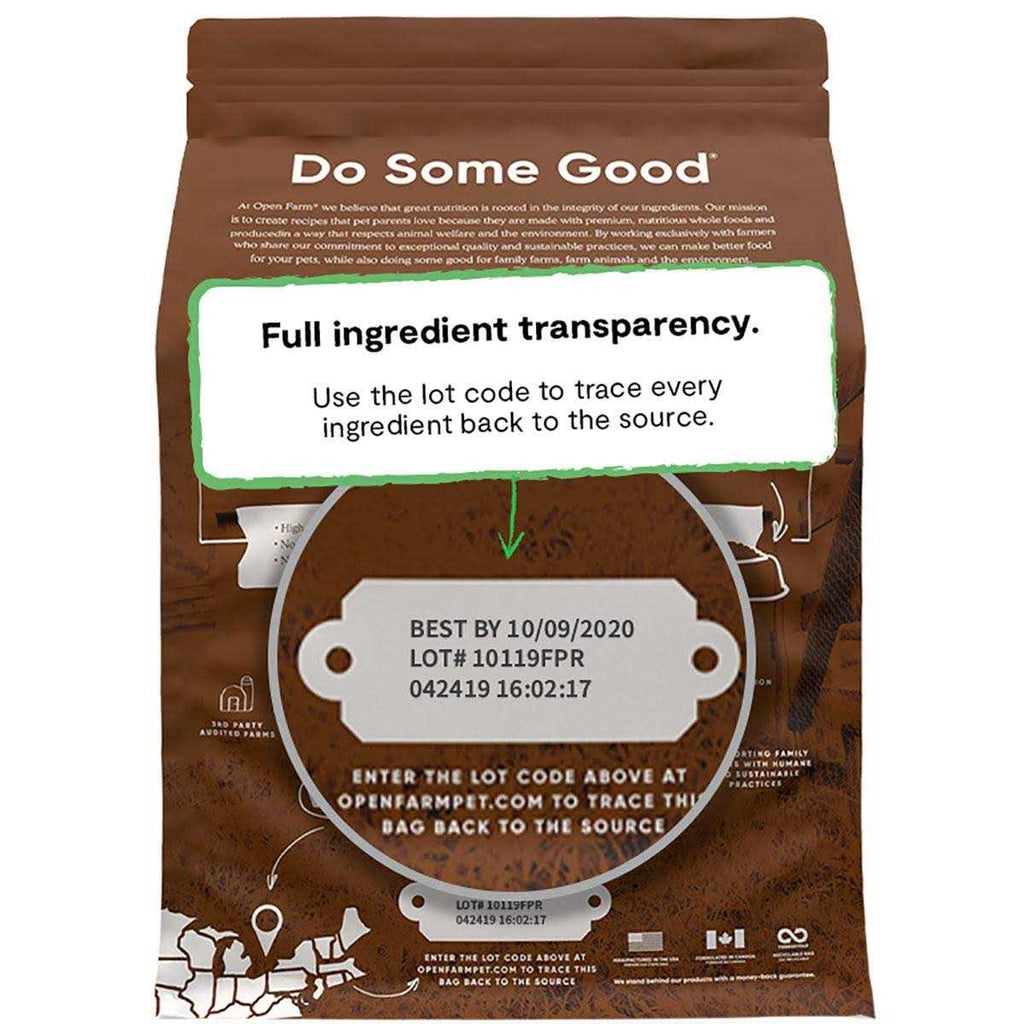 Grain Free Pasture Raised Lamb Dry Cat Food P251