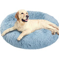 Round Washable Calming Dog Bed Q77195