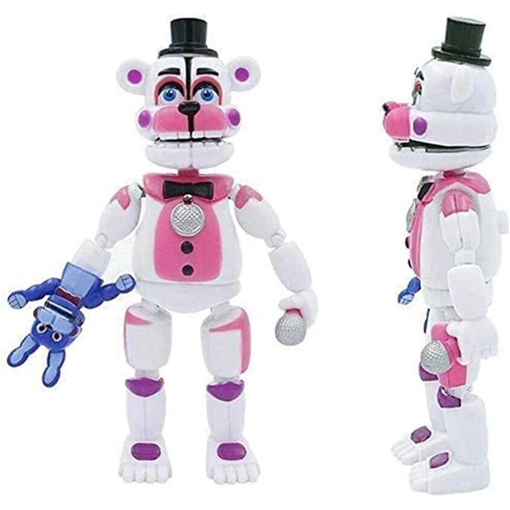 17Pcs Movable Action Figures B614