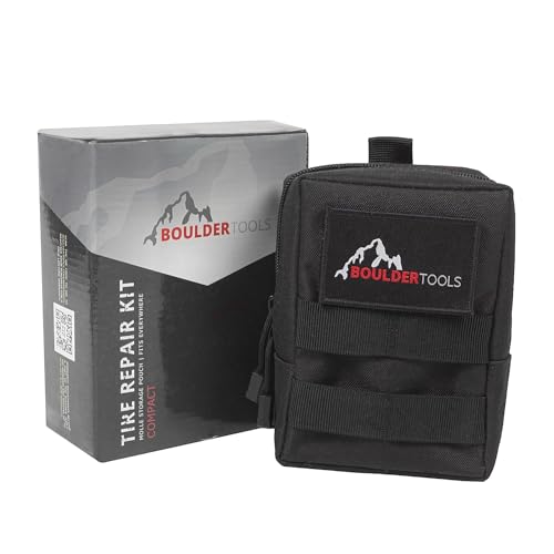 Compact Tire Repair Kit with Molle Storage Pouch I1347