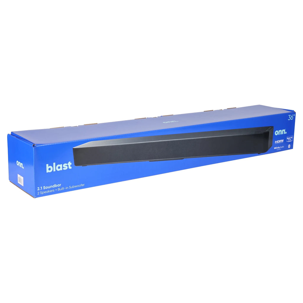 2.1 Soundbar System with 2 Speakers and Built-in Subwoofer, 36 E813613