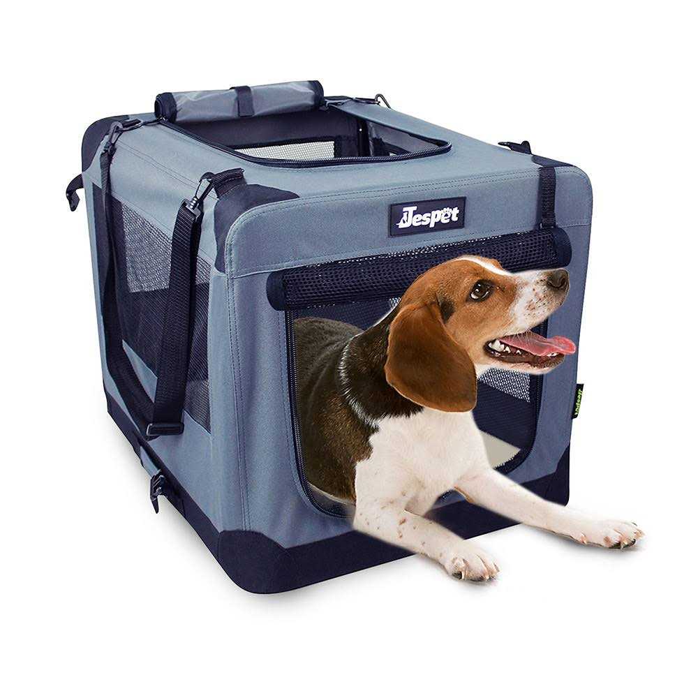 3-Door Collapsible Soft-Sided Dog Crate U126534