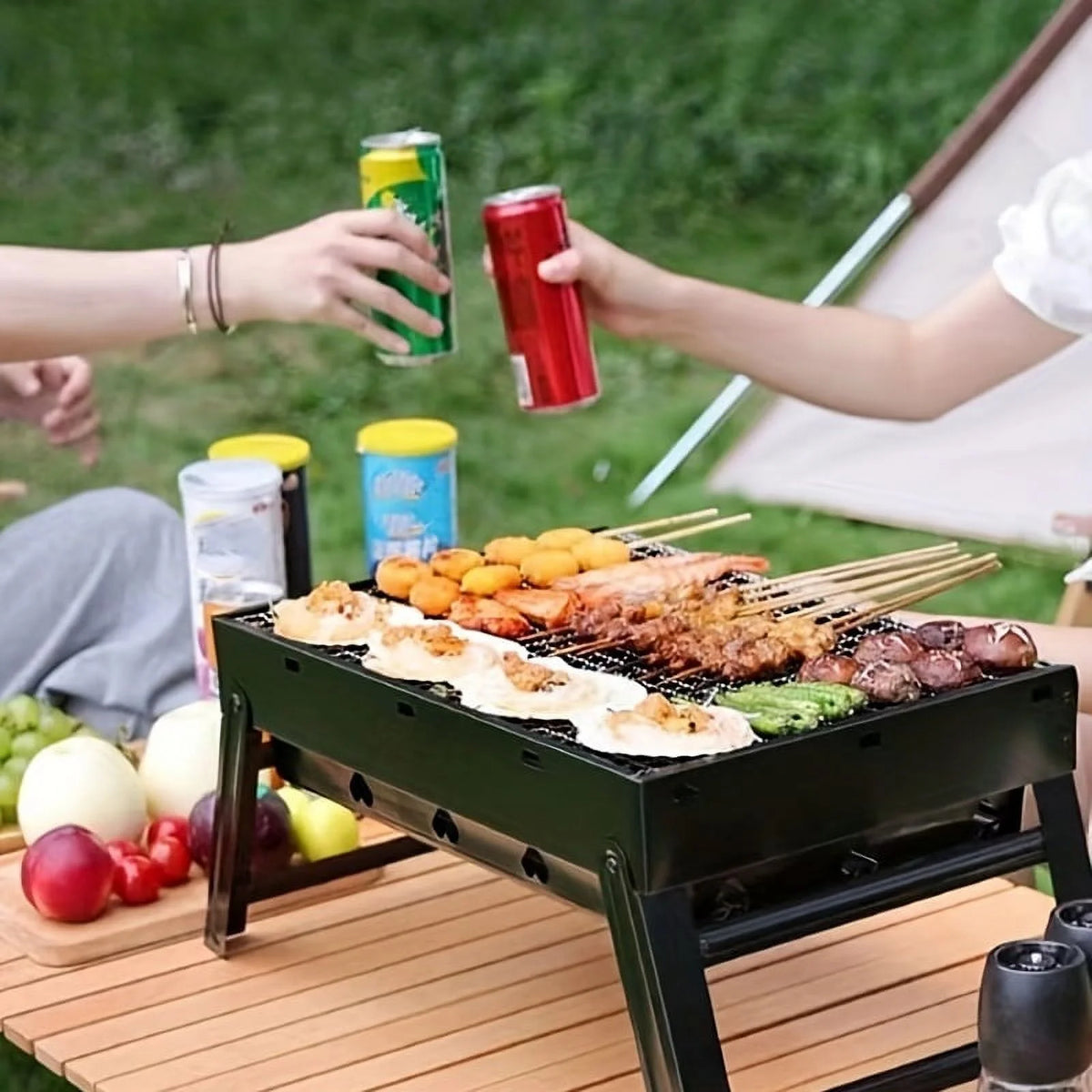 Portable Charcoal Grill E525822