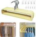 Clear Acrylic 30 Pack Heavy Duty Coat Hanger S713152