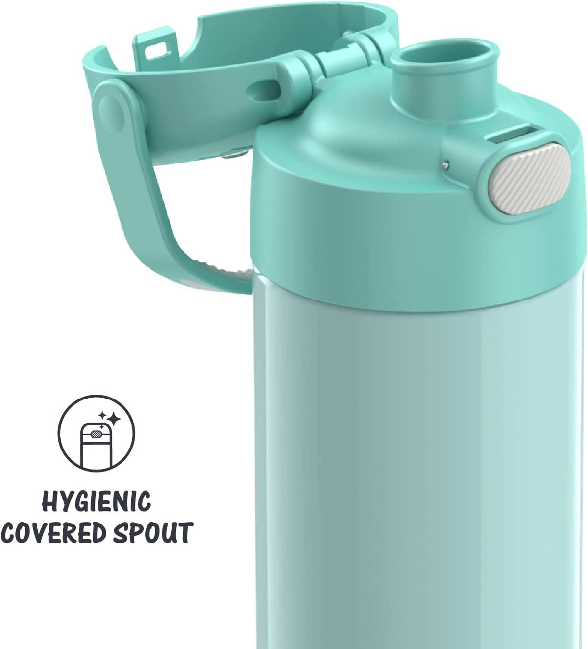 16 Oz Stainless Steel Water Bottle With Spout J683