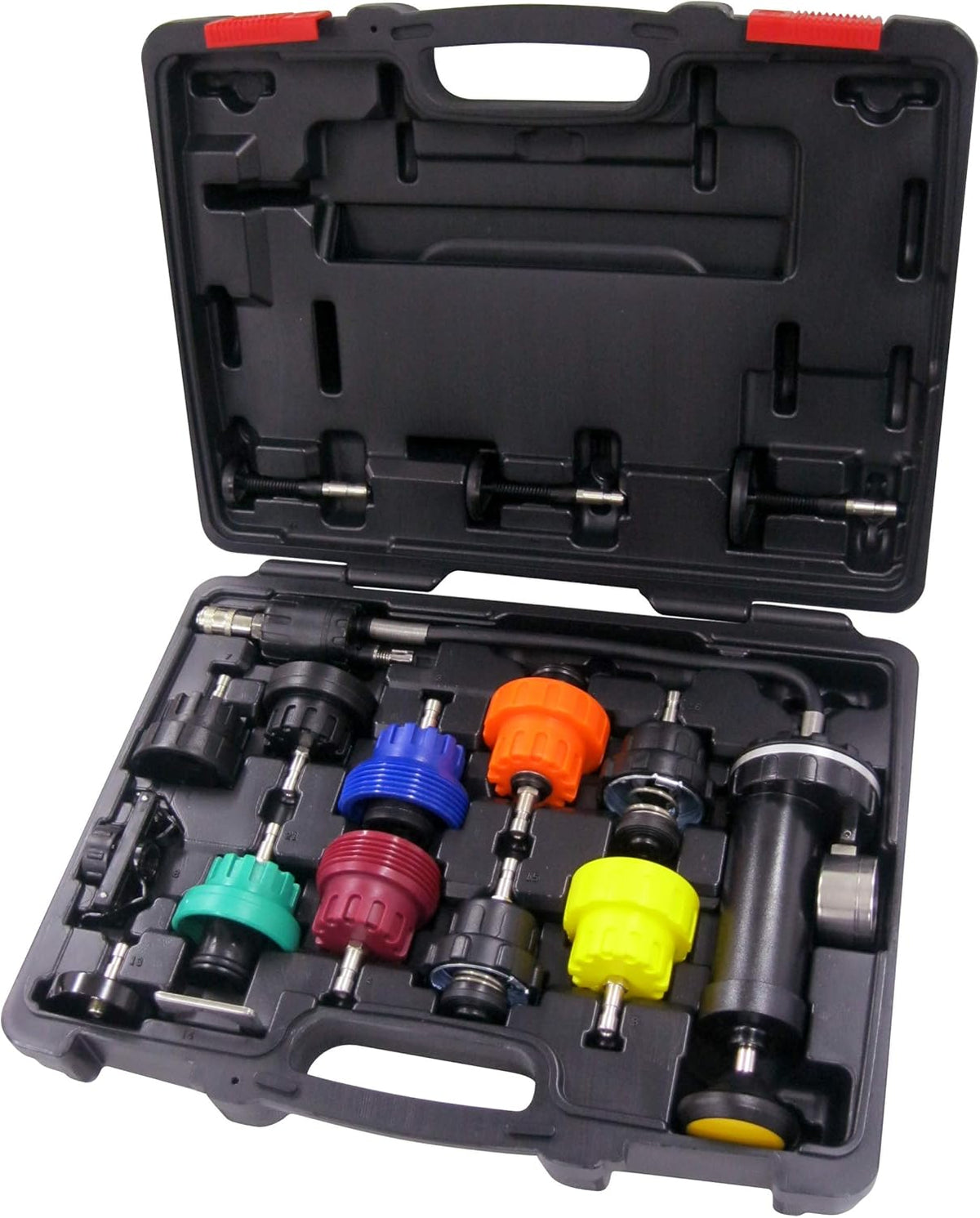 16 PCS Vacuum Type Radiator Pressure Tester Kit G536471
