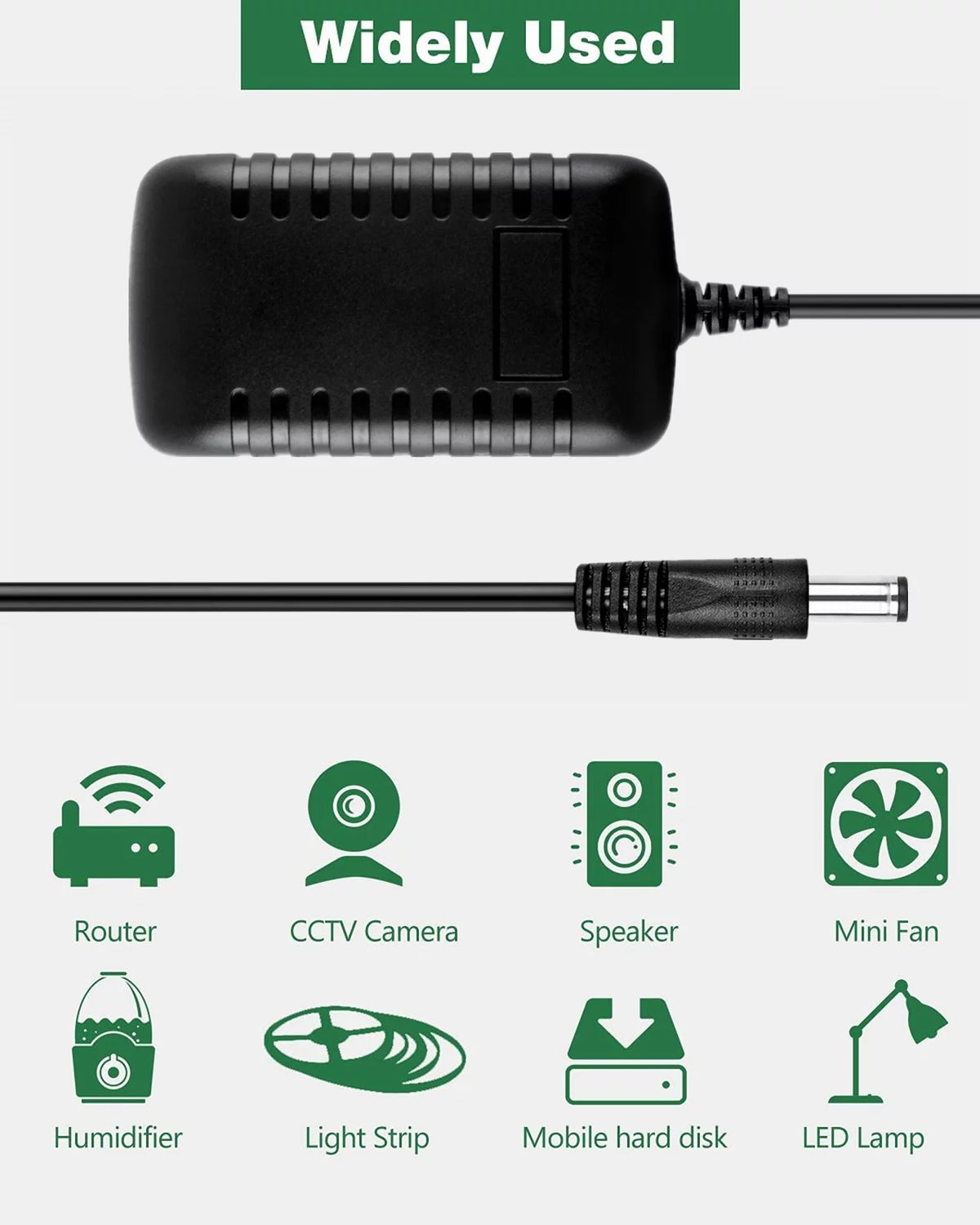 Compatible AC / DC Adapter Replacement Power Supply Cord Cable Charger I506223