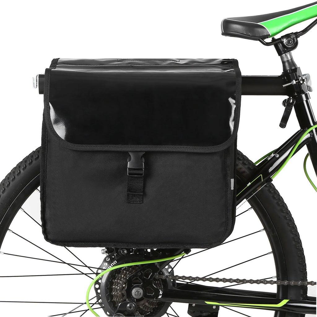 28L Water Resistant Rear Seat Carrier Bag Bike Bag Pannier U681461