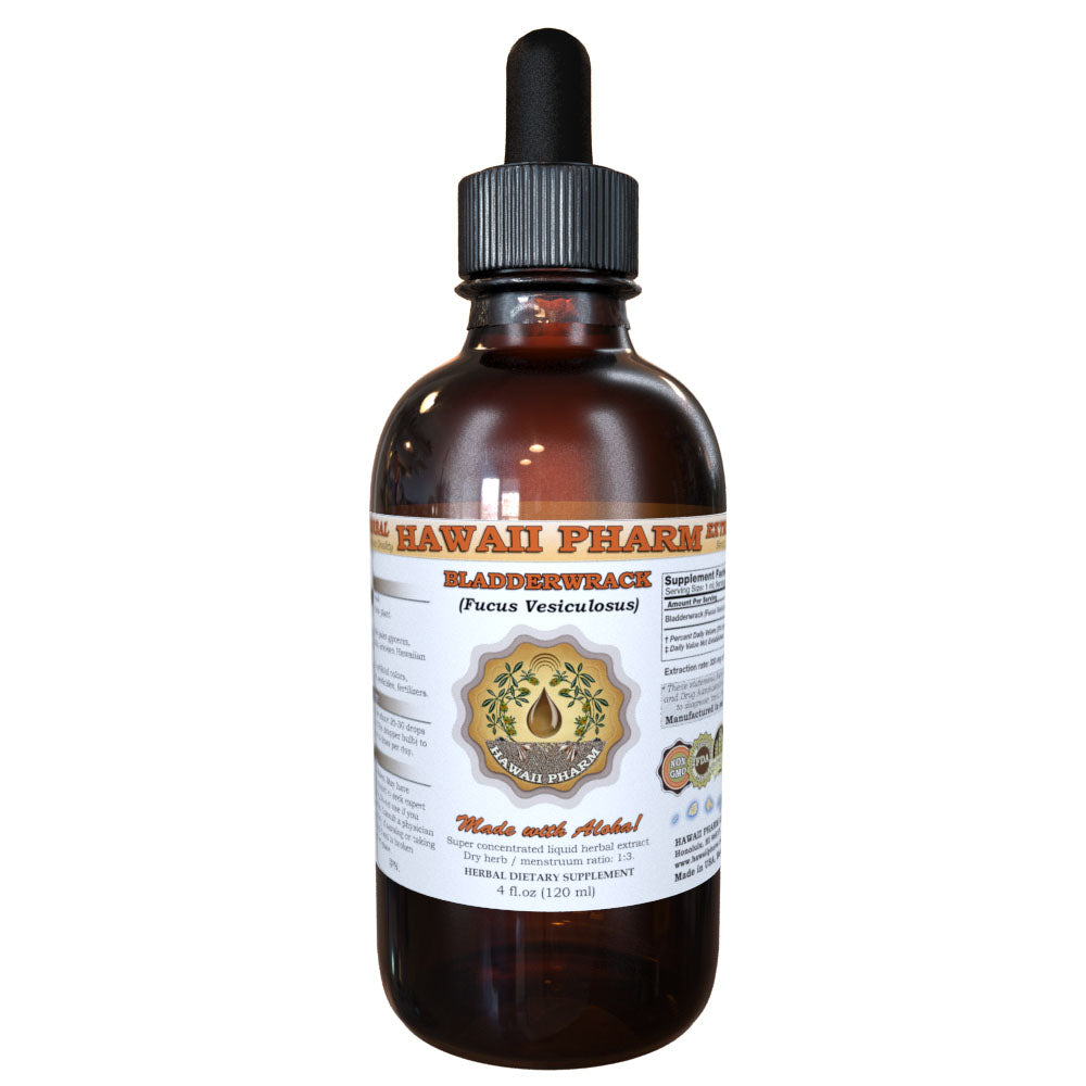 Bladderwrack Dried Whole Plant Liquid Extract Herbal Supplement 2 oz I80303